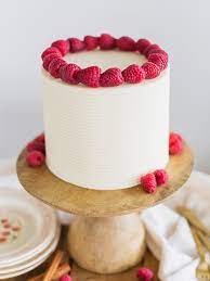 Chai White Chocolate Raspberry Cake3 | Cake by Courtney