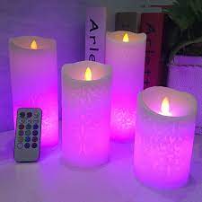 Get the best deals on with remote control flameless/led candle decorative candles. Dancing Flame Led Candle With Rgb Remote Control Wax Pillar Candle For Wedding Decoration Christmas Candle Room Night Light Led Candle Pillar Candlescandles For Wedding Aliexpress