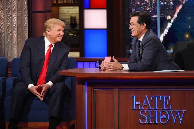 Trump Says He Was Not 'Solely Responsible' for 'Late Show' Ending