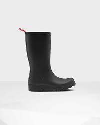 Hunter Stovlar Pa Natet Hunter Original Play Insulated Stovlar Svarta Dam