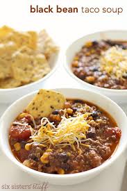 Quick And Easy Black Bean Taco Soup Recipe Freezer Meal