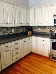 Kitchen Transformation In Antique White Milk Paint Diy Kitchen Cabinets Makeover Antique White Kitchen Antique White Kitchen Cabinets