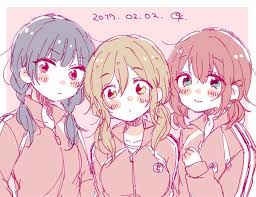 ★ create cute kawaii wallpaper with kawaii sweet anime design! Love Live Sunshine Friend Anime Anime Friendship Anime Sisters