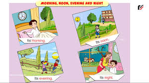Late afternoon 4 to 5pm. Morning Noon Evening And Night Youtube