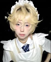 Kawaii Boy in Maid Dress