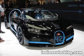 Zero 400 Zero World Record Bugatti Chiron Showcased At Iaa 2017 Live Bugatti Chiron Bugatti World Records