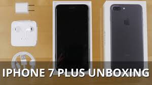 Apple Iphone 7 Plus Unboxing Youtube