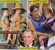 Haters accused her of marrying for money, but the like a boss star. Salma Hayek S Billionaire Husband Opens Up About His Love Child With Linda Evangelista He Insists He S A Good Dad Salma Hayek Husband Salma Hayek Linda Evangelista