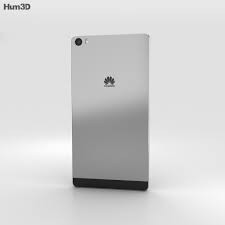 Huawei P8max Titanium Gray 3D model ...