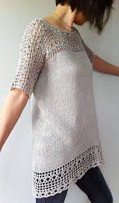 A bag you can pick up in a hurry and dump all your personals in. Julia Floral Lace Tunic Crochet Knit Lace Tunic Crochet Fashion Crochet Clothes