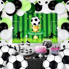 We did not find results for: Buy 65 Pieces Soccer Party Decoration Football Theme Birthday Decorations Include Soccer Field Background Backdrop Soccer Foil Balloon Football Spot Balloon Latex Balloons For Birthday Soccer Theme Party Online In Turkey B08rndbbmr
