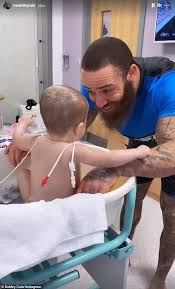 Please help us to save azaylia's life! Ashley Cain Gives Daughter Azaylia Last Hospital Bath Before Taking Her Home Daily Mail Online