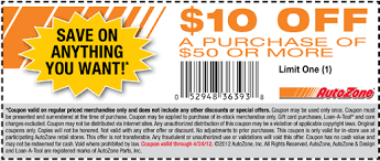 10 Off 50 At Autozone Printable Coupons Coupon Apps Free Coupons Online