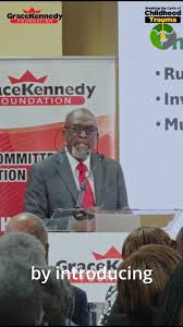Last week's GraceKennedy Foundation Public Lecture, presented by Prof. the  Honourable Wendel Abel, OD, OJ, JP was a powerful session that tackled  strategies to 'Breaking the Cycle of Childhood Trauma' ...