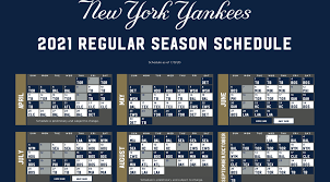They compete in major leagu. Yankees 2021 Schedule Key Dates Home Opener Rivalry Games Vs Red Sox Subway Series Vs Mets More Nj Com