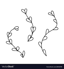 Repeated simple flowers and outlines of leaves. Simple Flower Pattern Outline Novocom Top