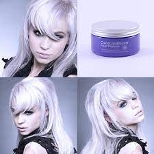 Always use a white conditioner so you can lighten the dye without distorting the color. Pastel Lavender White 200 Ml Evilhair