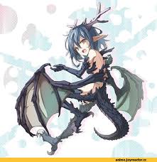 Imgs For Half Dragon Anime Dragon Girl Anime Anime Monsters