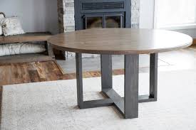This entire table is made from a single sheet of plywood and was built with only two power tools. 60 Round Dining Table Top Ana White