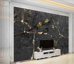 customized large scale 3d mural wallpaper european light luxury noble black gold wire marbling tv background wall fabric textile wallcoverings aliexpress mural wallpaper modern fireplace decor 3d wall murals wallpapers