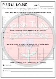 A Workbook Consisting Of Worksheets About The Different Parts Of Speech Workbook Activity Reading Hand Out Teach Grammar Workbook Part Of Speech Grammar Nouns