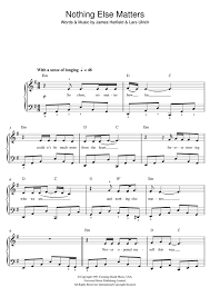 Emdc every day for us something new. Metallica Nothing Else Matters 124201 In 2020 Sheet Music Violin Sheet Music Music Notes