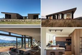 Not to mention, wood is a timeless and classy. Dark Vertical Wood Siding On The Exterior Of This Modern House Gives It A Strong Personality