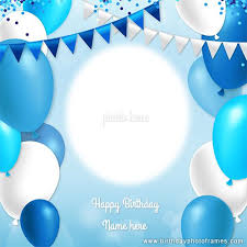 Happy Birthday Card For Boss With Name Create Birthday Card With Photo Birthday Card With Photo Create Birthday Card Birthday Background