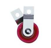 Nylon Swivel Pulley-1 7/8" White Stainless Steel