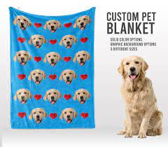 Custom Pet Blanket Personalized Dog Blankets Pet Dog Head Etsy Dog Blanket Personalized Pet Blanket Dog Person