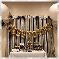 Which perfect bachelorette party can be held without balloons and cute decorations? Pin On Pre Wedding Festivities