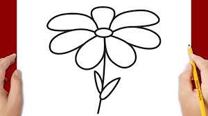 Como Dibujar Una Rosa Youtube