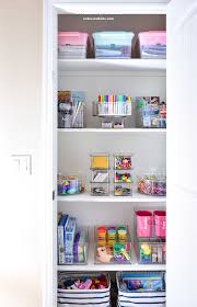 Craft room organization diy is not hard! Keeping Your Sanity When Kids Go Looking For Arts Crafts To Do At Home Order Bliss