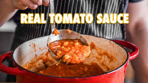 The largest batch i've made was 16 . Proper Tomato Sauce Using Fresh Tomatoes 3 Ingredients Youtube