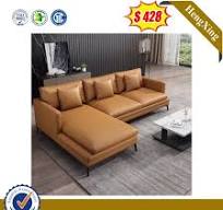 โซฟาหนังรูปตัวแอลขายดีสไตล์นอร์ดิกสำหรับห้องนั่งเล่นที่บ้าน ...