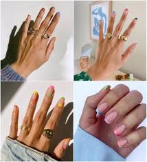 A francesinha é um tipo de decoração na unha muito popular e utilizada, pois ela é muito versátil e disponível em muitos modelos, desde o mais simples e prático. Tendencia De Nail Art Francesinha Colorida Fashionistando