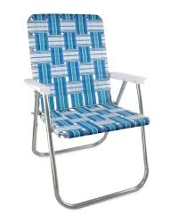Sea Island Classic Lawn Chair With White Arms In 2020 Lawn Chairs Picnic Chairs Aluminum Chairs