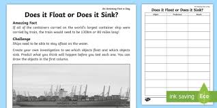 sink? worksheet / worksheet
