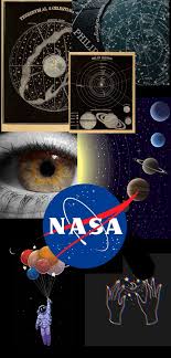 Astronomy Aesthetic Wallpaper Poster Abstrak Kertas Dinding Abstrak