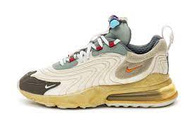 Cast in a blend of brown, beige and grey, the cactus trails complete with a functional toggle to the lace closure and the model's signature air max cushioning, this sneaker is accompanied. Buy Online Nike X Travis Scott Air Max 270 Cactus Trails In Light Cream Starfish Dark Haze Asphaltgold