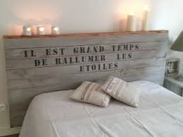 Tete De Lit Ceruse Accessoires De Maison Par Relooking Eve Sur Alittlemarket Deco Maison Idee Deco Deco Chambre