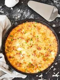 Crustless Quiche Lorraine Recipe Bacon Gruyere Egg Bake Recipe Crustless Quiche Lorraine Quiche Lorraine Recipe Quiche Lorraine