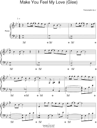 Being creative online, you can find a wealth of free guitar sheet music for your own style and musical tastes. To Make You Feel My Love Sheet Music Free