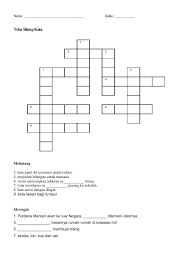 Posted by unknown on 10:01 pg. Teka Silang Kata Bm 1 638 Jpg 638 903 Malay Language Study Materials Crossword Puzzle