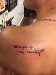 Six tattoos of support and awareness. Facebook