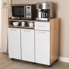 Optionally, if you are designing a large kitchen. China Oak And White Finish Kitchen Cabinet With Pulleys For Microwave Oven China Kitchen Cabinet With Pulleys Kitchen Cabinet For Microwave Oven