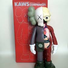 Kaws Dissected Companion Red Original Fake Style Urban Vinyl Toy Figure With Box