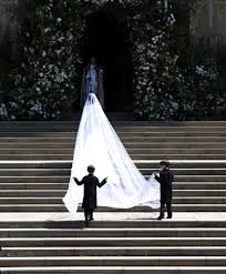 Meghan markle reveals in a new documentary that she stitched something special into her veil. Meghan Markle S Veil Was Over The Top Because Of Its Ridiculous Length She Was Marrying A Prince Bu Harry And Meghan Wedding Harry Wedding Royal Wedding Gowns
