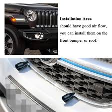 If there is no room in the grill of your vehicle to install the deer whistle, then mount the deer whistle on the top or bottom of the bumper. Dutison 4 Pcs Deer Whistle For Car Deer Warning Devices For Vehicles Motorcycles Save A Deer