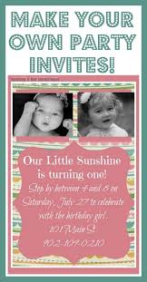 Make Your Own Birthday Invitations Tutorial So Cute Easy And Frugal Make Your Own Invitations Make Birthday Invitations Birthday Invitations Diy